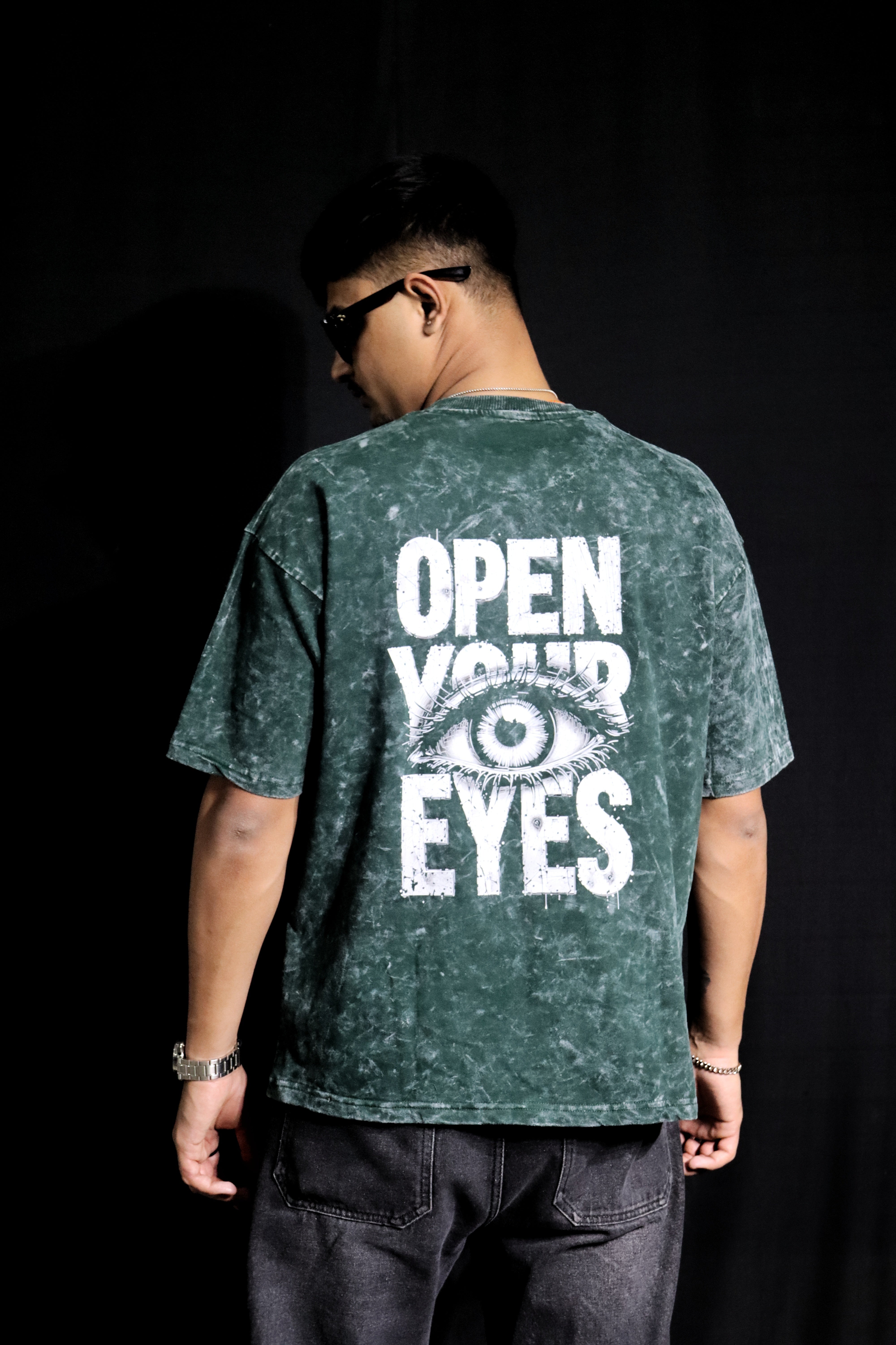 YAMIZ — Forest Vision Oversized Tee