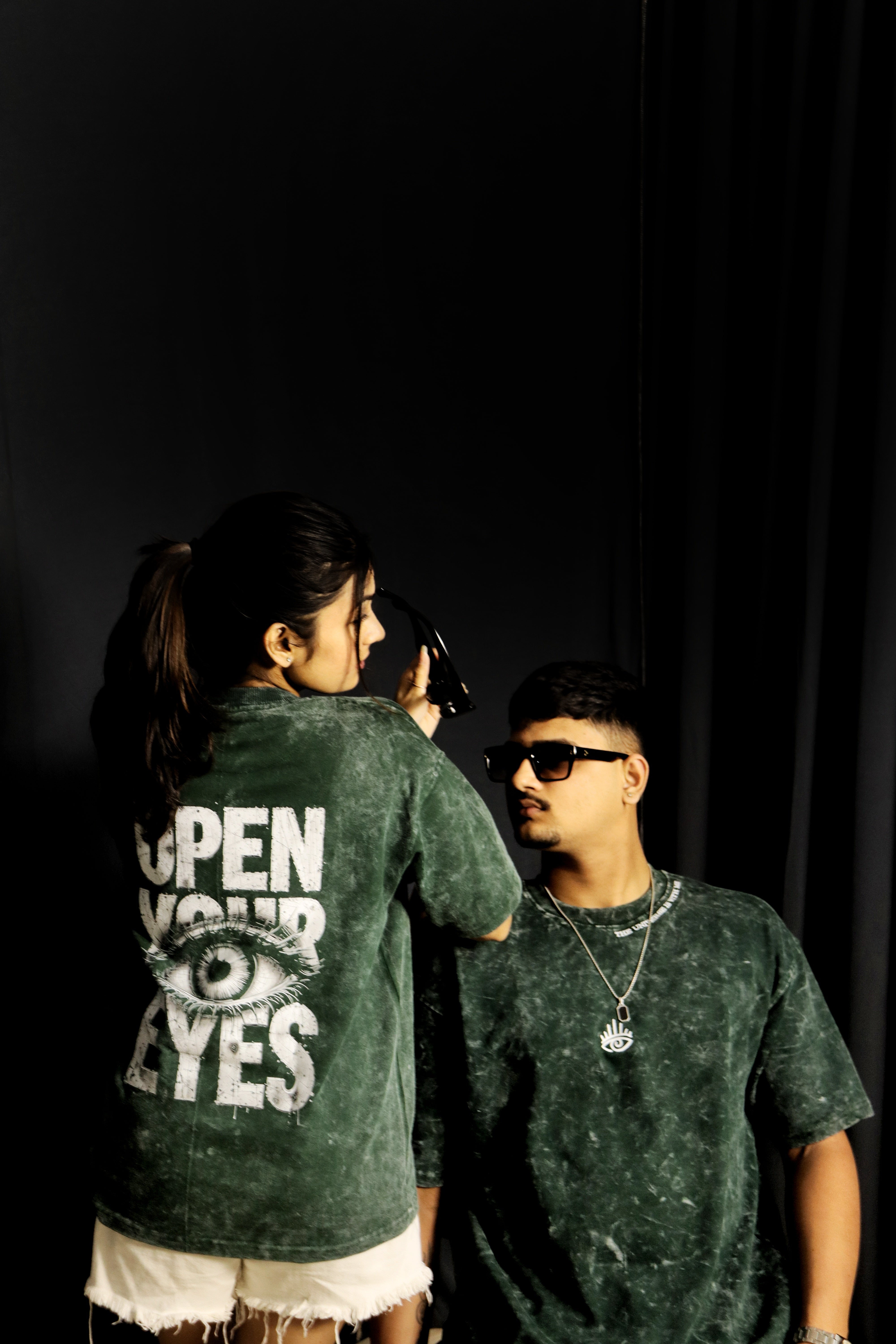 YAMIZ — Forest Vision Oversized Tee